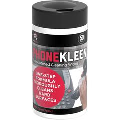 Read Right PhoneKleen Wipes - For Telephone - Pre-moistened - 50/Tub - 1 Each