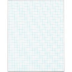 TOPS Graph Pad - 50 Sheets - Both Side Ruling Surface - Ruled Blue Margin - 20 lb Basis Weight - Letter - 8 1/2" x 11" Sheet Size - White Paper - 1 Pad