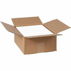Avery&reg; Shipping Labels - TrueBlock Technology - 5 1/2" Width x 8 1/2" Length - Permanent Adhesive - Rectangle - Laser - Matte - White - Paper - 2 / Sheet - 500 Total Sheets - 1000 Total Label(s) -