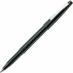 Pentel Rolling Writer Pens - Black Ink - Black Plastic Barrel - 1 Dozen