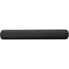 Compucessory Gel Keyboard Wrist Rest Pads - 19" Height x 2.87" Width x 0.75" Depth - Black - 1 Each