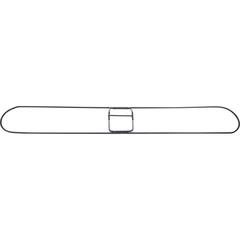 Genuine Joe Clip-On 36" Dust Mop Frame - 360&deg; Swivel, Rust Resistant, Chrome Plated, Reinforced - Chrome - Steel - 1 Each