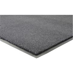 Genuine Joe Silver Series Indoor Walk-Off Mats - Warehouse, Indoor - 60" Length x 36" Width - Vinyl - Salt Pepper - 1 Each