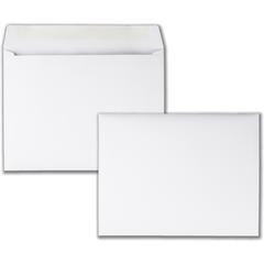 Quality Park 9 x 12 Booklet Envelopes with Deeply Gummed Flap and Open Side - Booklet - #9 1/2 - 9" Width x 12" Length - 28 lb - Gummed - Paper - 100 / Box - White