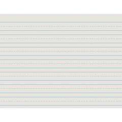 Pacon Skip-A-Line Newsprint Practice Paper - 500 Sheets - 0.75" Ruled - Letter - 11" x 8 1/2" - White Paper - 500 / Ream