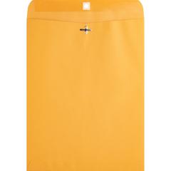 Business Source Heavy-duty Clasp Envelopes - Clasp - #97 - 10" Width x 13" Length - 28 lb - Clasp - Kraft - Kraft - 100 / Box
