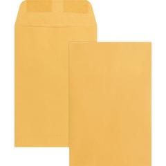 Business Source Durable Kraft Catalog Envelopes - Catalog - 6" Width x 9" Length - 24 lb - Gummed - Kraft - Kraft - 500 / Box