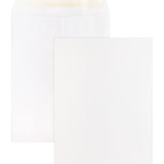 Business Source Self Sealing Catalog Envelopes - Catalog - 10" Width x 13" Length - 28 lb - Peel & Seal - White - Wove - 100 / Box