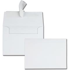 Quality Park 4-1/2 x 6-1/4 Photo Envelopes with Self-Seal Closure - Specialty - 4 1/2" Width x 6 1/4" Length - 24 lb - Wove - 50 / Box - White