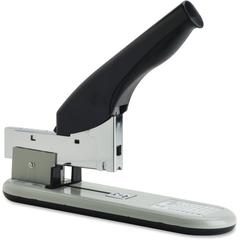 Business Source Heavy-duty Stapler - Staples Upto 220 Sheet - Staple Size: 0.25" , 0.31" , 0.37" , 0.50" , 0.56" , 0.63" , 0.75" , 0.81" , 0.88" , 0.94" - 2" Throat Depth - Black, Putty - Rubber, Stee