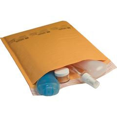 Sealed Air Jiffylite Bubble Cushioned Mailers - Padded - #5 - 10 1/2" Width x 16" Length - Peel & Seal - Kraft - 80 / Carton - Gold