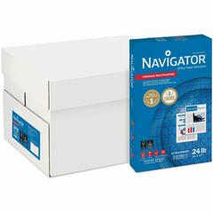 Navigator Platinum Superior Productivity Multipurpose Paper - Silky Touch - Bright White - 97 Brightness - 96% Opacity - Tabloid - 11" x 17" - 24 lb Basis Weight - Smooth - 2500 / Carton - Jam-free - 