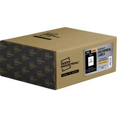 Avery&reg; UltraDuty Warning Label - 8 1/2" Width x 11" Length - Permanent Adhesive - Rectangle - Laser - White - Film - 1 / Sheet - 500 Total Sheets - 500 Total Label(s) - 500 / Box - Water Resistant