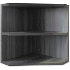 Mayline Medina Corner Support for Hutches - 20" Height x 15" Width x 15" Depth - 2 Shelve(s) - Finish: Gray Steel Laminate - Abrasion Resistant, Stain Resistant, Water Resistant, Durable - For Office 