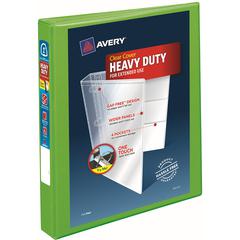 Avery&reg; Heavy-Duty View Binders - Locking One Touch EZD Rings - 1" Binder Capacity - Letter - 8 1/2" x 11" Sheet Size - 275 Sheet Capacity - Ring Fastener(s) - 4 Pocket(s) - Polypropylene - Recycle