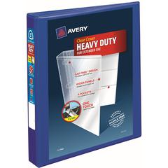 Avery&reg; Heavy-Duty View Binders - Locking One Touch EZD Rings - 1" Binder Capacity - Letter - 8 1/2" x 11" Sheet Size - 275 Sheet Capacity - Ring Fastener(s) - 4 Pocket(s) - Polypropylene - Recycle
