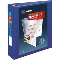 Avery&reg; Heavy-Duty View Binders - Locking One Touch EZD Rings - 2" Binder Capacity - Letter - 8 1/2" x 11" Sheet Size - 540 Sheet Capacity - Ring Fastener(s) - 4 Pocket(s) - Polypropylene - Recycle