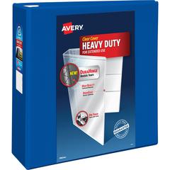 Avery&reg; Heavy-Duty View Pacific Blue 4" Binder (79814) - Avery&reg; Heavy-Duty View 3 Ring Binder, 4" One Touch EZD&reg; Rings, 4.5" Spine, 1 Pacific Blue Binder (79814)