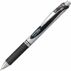Pentel Deluxe RTX Retractable Pens - Refillable - Retractable - Black Ink - Gel-based - 1 Dozen
