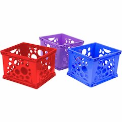 Storex Premium Storage Case - Internal Dimensions: - External Dimensions: Height17.3" Length x 14.3" Width x 10.5" Height - Media Size Supported: Legal, Letter - Rugged - Stackable - Assorted Bright -