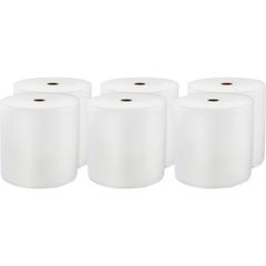 LoCor Hardwound Roll Towels - 1 Ply - 8" Width x 800 ft Length - White - Virgin Fiber - 6 / Carton