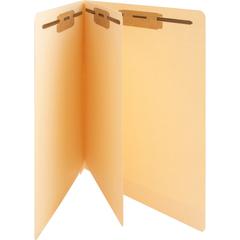 Business Source Letter Recycled Medical File Folder - 8 1/2" x 11" - 3/4" Expansion - 2" Fastener Capacity - End Tab Location - 11 pt. - Divider - 10% Recycled - 40 / Box