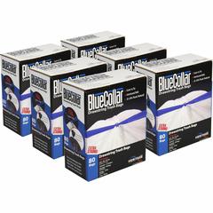 BlueCollar 13-gallon Drawstring Trash Bags - 13 gal Capacity - 28" Length x 24" Width x 0.80 mil (20 Micron) Thickness - Drawstring Closure - White - Garbage - 80/Box - 6 / Carton