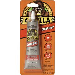 Gorilla Clear Grip Contact Adhesive - 3 fl oz - Clear - 1 Each