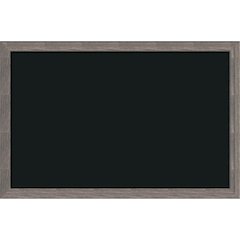 U Brands Magnetic Chalkboard - 36" (3 ft) Width x 24" (2 ft) Height - Decor Rustic Frame - Horizontal/Vertical - 1 Each