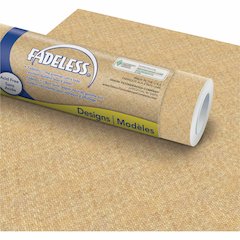 Fadeless Bulletin Board Paper Rolls - Art Project, Craft Project, School, Home, Office Project - 48" Width x 50 ft Length - 50 lb Basis Weight - Brown - 1 Roll
