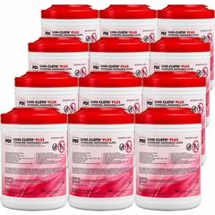 PDI Sani-Cloth Plus Germicidal Disposable Cloth - 6.75" Length x 6" Width - Disposable, Disinfectant, Deodorize, Fungicide, Virucidal, Bactericide, Latex-free, Bleach-free, Pre-moistened, Antimicrobia