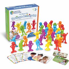 Learning Resources All About Me Feelings Activity Set - Theme/Subject: Fun - Skill Learning: Social Emotional Learning (SEL), Counting, Color, Pattern, Sorting, Matching - 36 Pieces - 3-7 Year - 1 Eac
