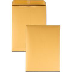 Quality Park 9 x 12 Heavyweight Catalog Mailing Envelopes - Catalog - #10 1/2 - 9" Width x 12" Length - 28 lb - Gummed - Brown - Kraft - 250 / Box