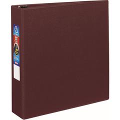 Avery&reg; 2" Heavy-Duty Binder - 2" Binder Capacity - Letter - 8 1/2" x 11" Sheet Size - 540 Sheet Capacity - Ring Fastener(s) - 4 Pocket(s) - Polypropylene - Recycled - Pocket, Heavy Duty, One Touch