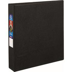 Avery&reg; Heavy-duty Binder - One-Touch Rings - DuraHinge - 1 1/2" Binder Capacity - Letter - 8 1/2" x 11" Sheet Size - 400 Sheet Capacity - Ring Fastener(s) - 4 Pocket(s) - Polypropylene - Recycled 