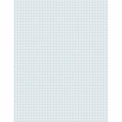 Pacon Composition Paper - Letter - Printed - Grid - 0.25" Front Line(s) Space - 16lb Basis Weight - Letter 8.5" x 11" - White Paper - Bond Paper - 500 / Ream - No Margin