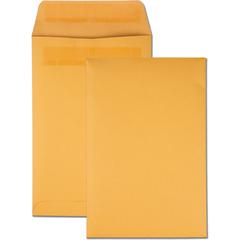 Quality Park 6 x 9 Catalog Mailing Envelopes with Redi-Seal&reg; Self-Seal Closure - Catalog - #1 - 6" Width x 9" Length - 28 lb - Self-sealing - 100 / Box - Kraft