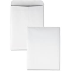 Quality Park 9 x 12 Catalog Mailing Envelopes with Redi-Seal&reg; Self-Seal Closure - Catalog - #10 1/2 - 9" Width x 12" Length - 28 lb - Self-sealing - White - 100 / Box