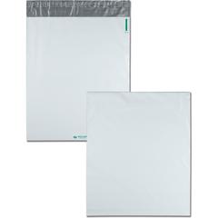 Quality Park Open-End Poly Expansion Mailers - Expansion - 13" Width x 16" Length - 2" Gusset - Self-sealing - White - Polyethylene - 100 / Carton
