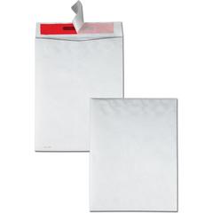 Survivor&reg; 10 x 13 DuPont Tyvek Tamper Indicating Panel Catalog Mailers - Security - 10" Width x 13" Length - 14 lb - Peel & Seal - Tyvek - 100 / Box - White