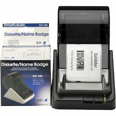 Seiko Diskette Label - 2 3/4" Width x 2 1/8" Length - Permanent Adhesive - Rectangle - Direct Thermal - White - Thermal Paper - 320 / Roll - 1 Each