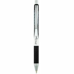 Zebra Z-Grip Flight Retractable Pens - Retractable - Black Ink - 1 Dozen