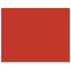 Pacon Railroad Board - Art, Mat, Mounting, Poster, Block Printing, Stenciling - 28" Height x 22" Width - Red - 25 / Carton