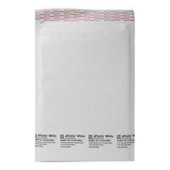 Sealed Air Jiffylite Self-Seal Bubble Mailer - Bubble - #4 - 9 1/2" Width x 14 1/2" Length - Self-sealing - White - Kraft - 100 / Carton