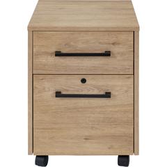 Mason Modern Two Drawer Wood Laminate File Cabinet