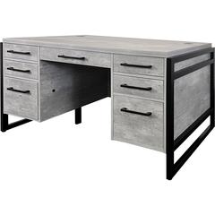 Mason Laminate Double Pedestal Executive Desk