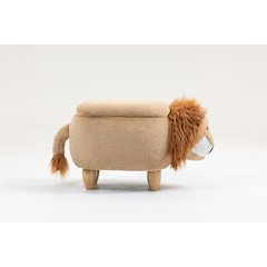 Home 2 Office Kids Lion Animal Sorage Ottoman Stool