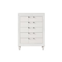 Glory Furniture Genoa Chest, Sparkling White