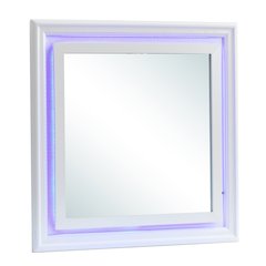 Glory Furniture Lorana Mirror in White Color