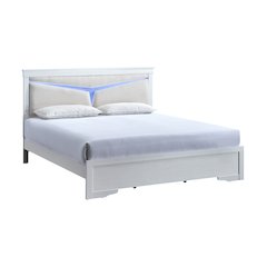 Glory Furniture Lorana Full Bed, Sparkling White Color